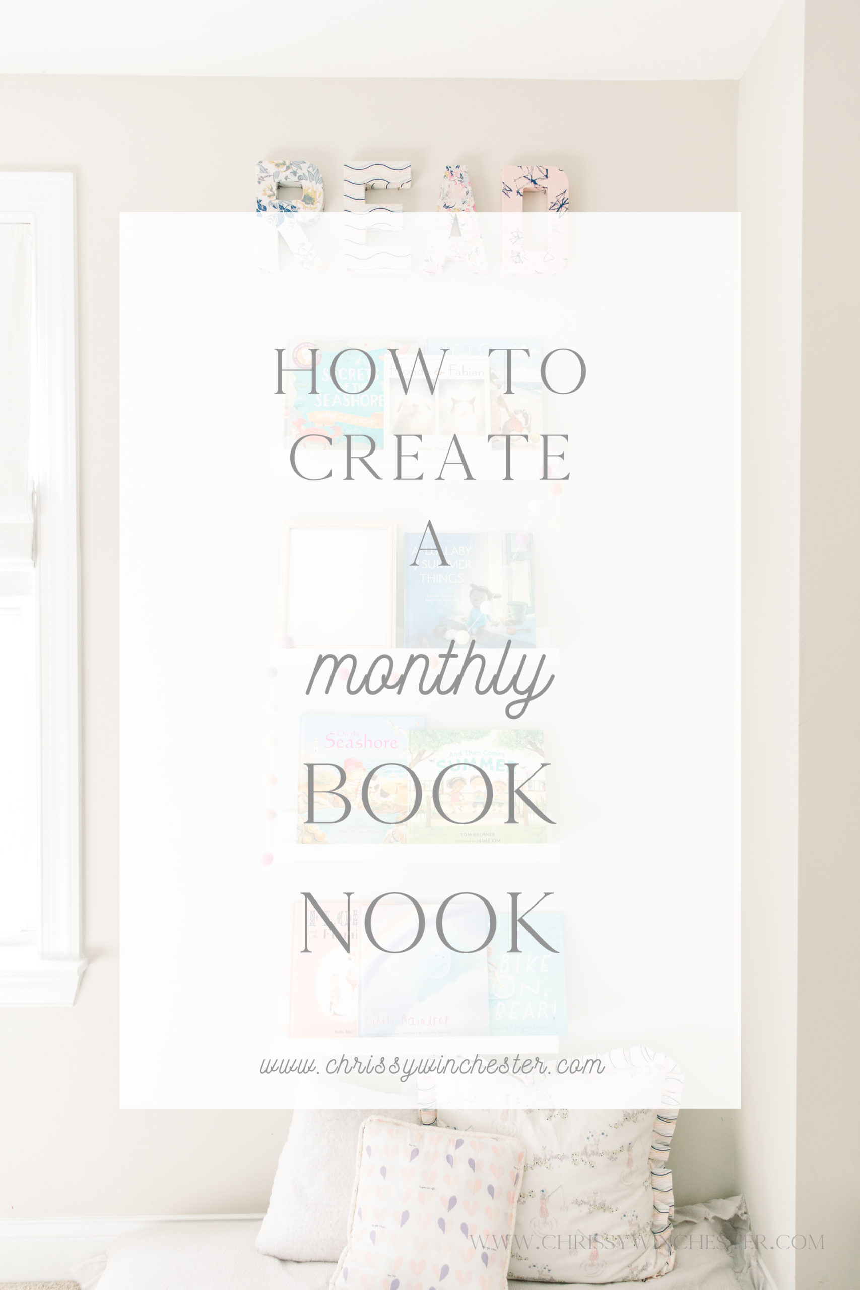 How to create a monthly book book for kids